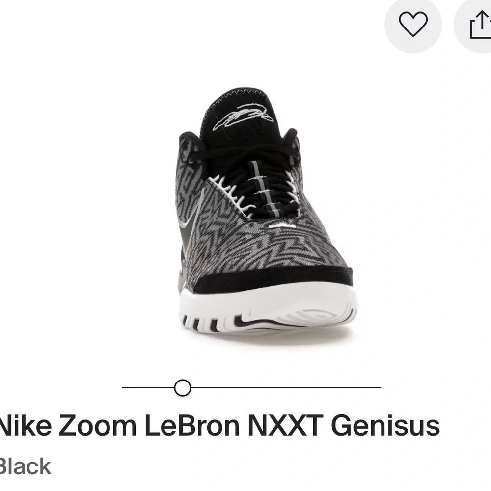 Nike LeBron NXXT Genius size 9.5 Used - Picture 3 of 9